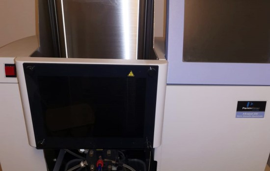 Spettrofotometro di assorbimento atomico Perkin Elmer AAnalyst 200 S/N 200S7080601